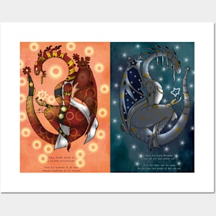 Time Space Dragons Posters and Art